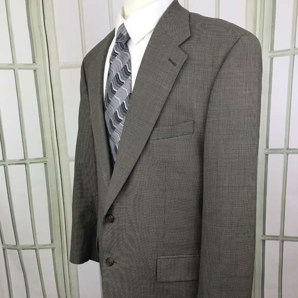 Vintage Chaps Ralph Lauren Men's 46Tall 2 Button Suit Jacket Blazer 5v7 - Picture 3 of 8